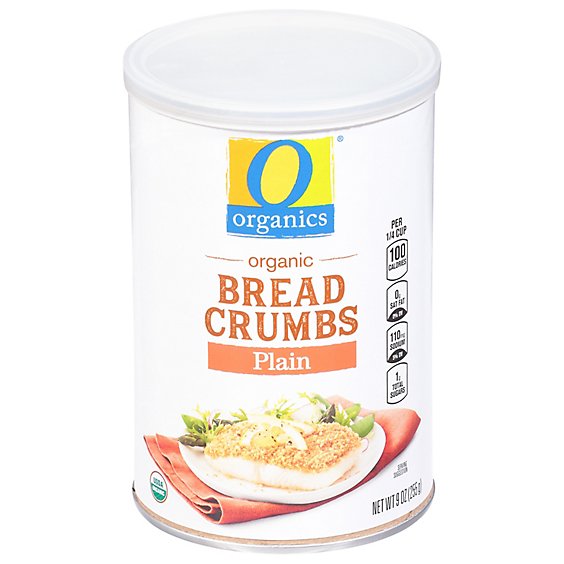 O Organics Bread Crumbs Plain - 9 Oz