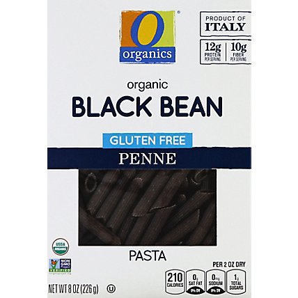 O Organic Pasta Penne Black Bean - 8 Oz - Image 2