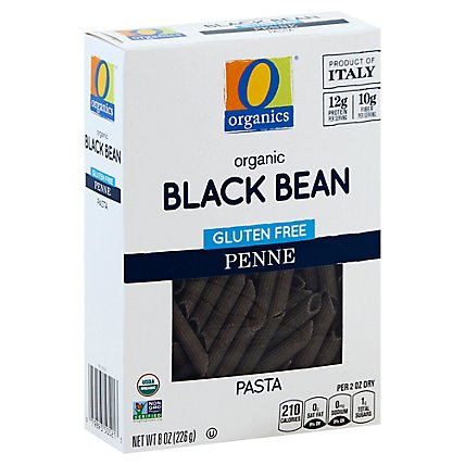 O Organic Pasta Penne Black Bean - 8 Oz - Image 1