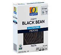 O Organic Pasta Penne Black Bean - 8 Oz