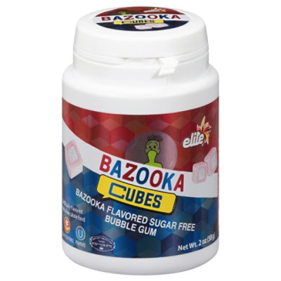 Elite Gum Sf Bazooka Cubes - 2 Oz - Image 1