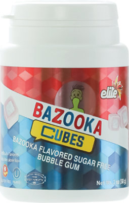 Elite Gum Sf Bazooka Cubes - 2 Oz - Image 1