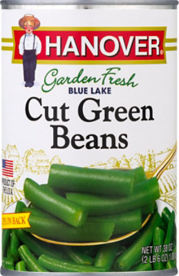 Hanover Beans Green Blue Lake Cut - 38 Oz - Image 2