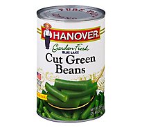 Hanover Beans Green Blue Lake Cut - 38 Oz