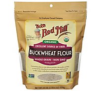 Bobs Red Mill Organic Flour Buckwheat - 22 Oz
