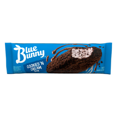 Blue Bunny Ice Cream Bar Cookies N Cream - 4 Fl. Oz. - vons