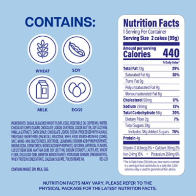 Entenmann's Brownie Chocolate Chip Cakes - 3.5 Oz - Image 2