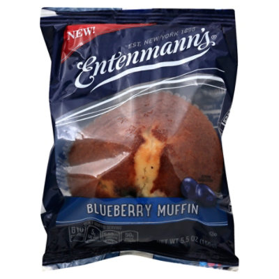 Entenmanns Muffin Blueberry - 5.5 Oz