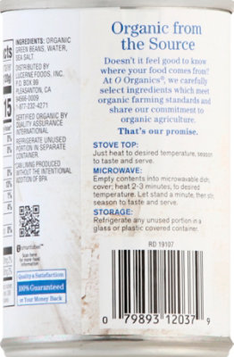 O Organics Green Beans French Style - 14.25 Oz - Image 4