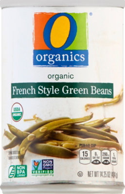 O Organics Green Beans French Style - 14.25 Oz - Image 2