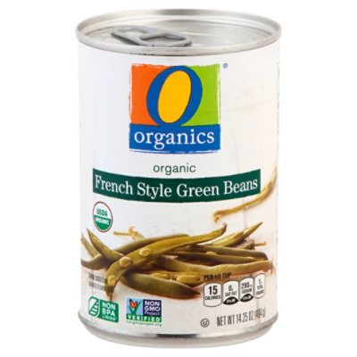 O Organics Green Beans French Style - 14.25 Oz - Image 1