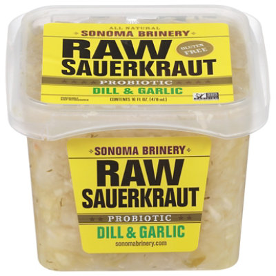 Sonoma Brinery Sauerkraut Dill & Garlic - 16 Oz - Image 1