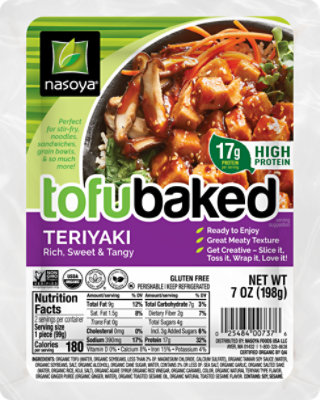 Nasoya Baked Teriyaki Tofu - 7 Oz - Image 3