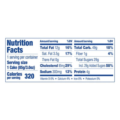 Tastykake Pound Cake Junior - 3 Oz - Image 3