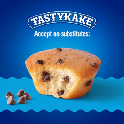 Tastykake Chocolate Chip Mini Muffins 5 Pouches - 20 Count - Image 7