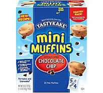 Tastykake Chocolate Chip Mini Muffins 5 Pouches - 20 Count