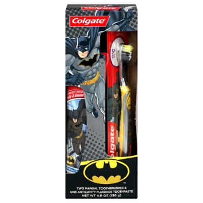 Colgate Kids Holiday Toothpaste & Toothbrush Batman - Each - Albertsons