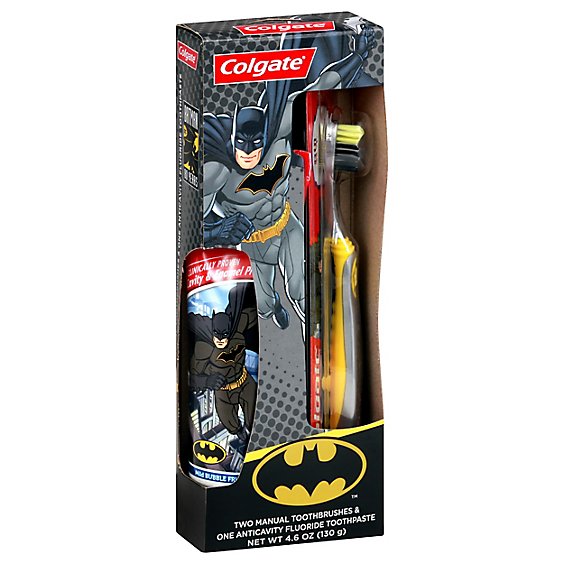 Colgate Kids Holiday Toothpaste & Toothbrush Batman - Each