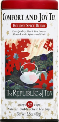 The Republic Of Tea Comfort And Joy Black Tea - 36 Count - Image 2
