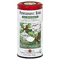 Republic of Tea Cool Winter Herb Tea Peppermint Bark - 36 Count - Image 1