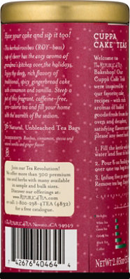 Republic of Tea Cuppa Cake Tea Ginger Bread - 36 Count - Image 4