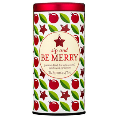 Republic of Tea Black Tea Premium Sip And Be Merry - 50 Count - Image 2