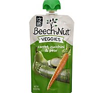 Beech-Nut Baby Food Veggies Stage 2 Carrot Zucchini & Pear - 3.5 Oz