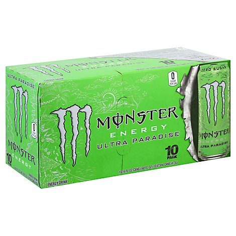 Monster Energy Drink Zero Sugar Ultra Paradise - 10-16 Fl. Oz.