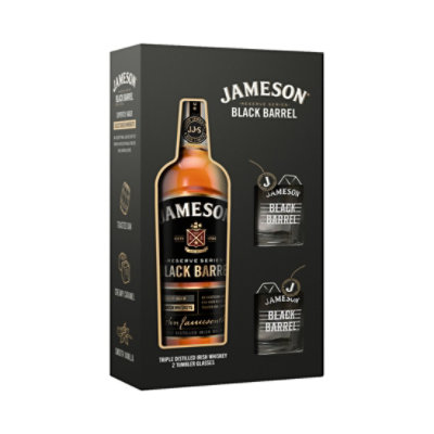 Jameson Black Barrel Glass Vap - 750 Ml - Image 1