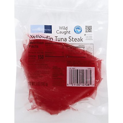 Water Front Bistro Yellowfin Tuna Steak Wild Caught - 5 Oz - Image 2
