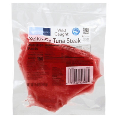 Water Front Bistro Yellowfin Tuna Steak Wild Caught - 5 Oz