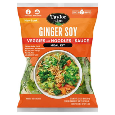 Taylor Farms Ginger Soy Vegetable Meal Kit Bag - 22 Oz - Image 3