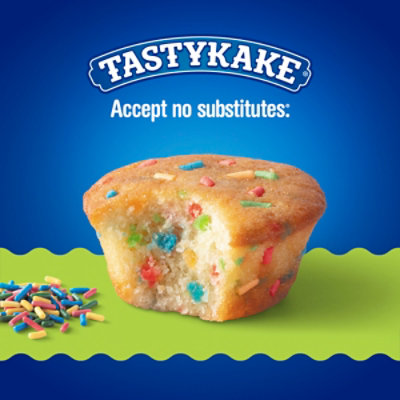 Tastykake Confetti Cake Mini Muffins 5 Pouches- 20 Count - Image 7