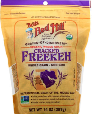 Bobs Red Mill Grains Of Discovery Organic Freekeh Cracked Whole Grain Non GMO - 14 Oz - Image 2