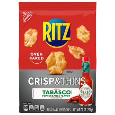 Ritz Crips & Thins Tobasco Oven Baked - 7.1 Oz - Image 3