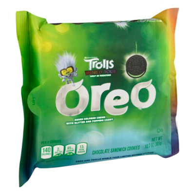 OREO Cookies Sandwich Trolls World Tour Chocolate - 10.919 Oz - Tom Thumb