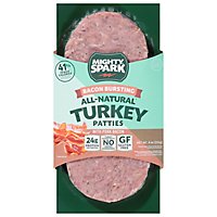 Mighty Spark Bacon Bursting Turkey Patties - 9 Oz. - Image 1