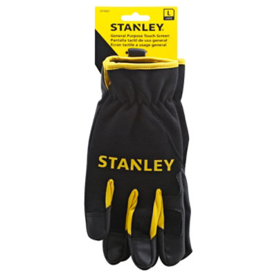 Stanley Gloves General Purpose Touch Screen Large - Each