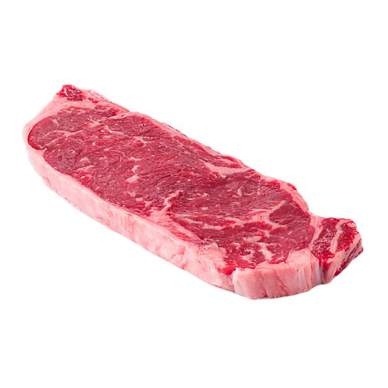 Beef Top Loin New York Strip Steak Thn Boneless - 0.75 Lbs