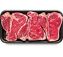 Beef Loin T-Bone Steak Value Pack - 4 Lb
