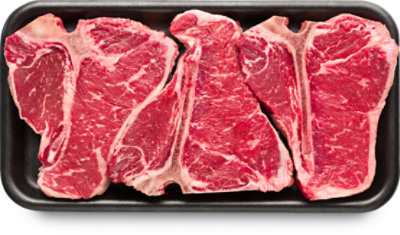 Beef Loin T-Bone Steak Value Pack - 4 Lb - Image 1