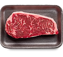 Beef Top Loin New York Strip Steak Boneless - 0.75 Lb