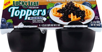 Lucky Leaf Premium Toppers Blueberry Fruit Topping 4 Pk - 4-4.25Oz - Image 2