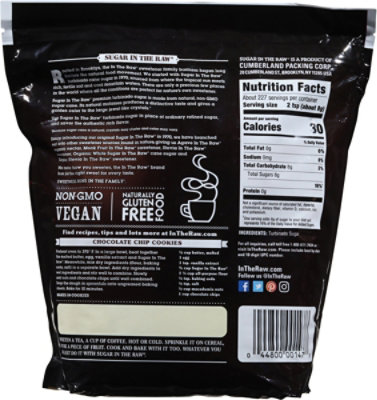 Sugar in the Raw Cane Sugar Turbinado - 4 Lb - Image 5