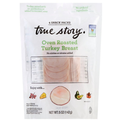 True Story Turkey Breast Oven Roasted - 5 Oz