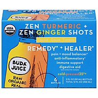 Organic Zen Ginger Turmeric Combo Shots - 12 Fl. Oz. - Image 1
