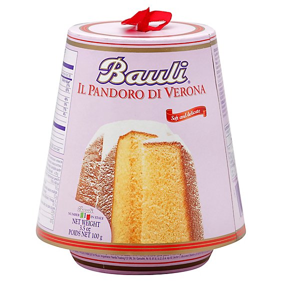 Bauli Cake Il Pandoro Di Verona Traditional Recipe - 3.5 Oz