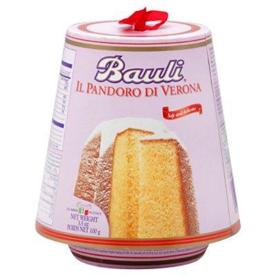 Italy - November 22. 2021:Italian pandoro of the famous Bauli