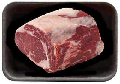 Beef Ribeye Roast Boneless Service Case - Weight Between 3-5 Lb - Image 1