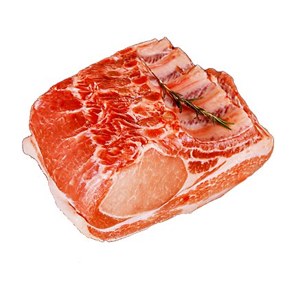 Pork Loin Rib Roast Bone In - 3.5 Lbs - Image 1
